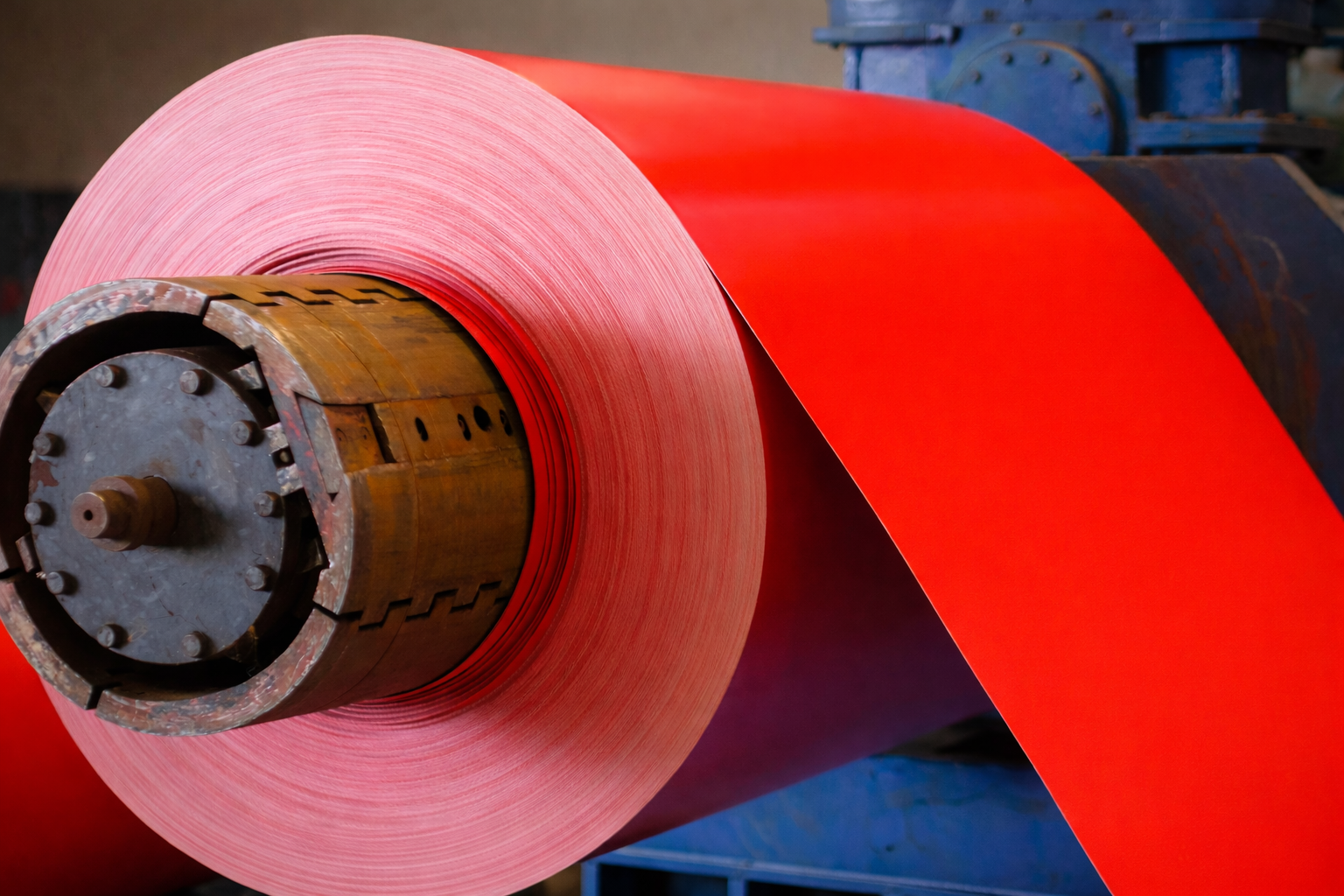 Terracotta Red Aluminium Coil